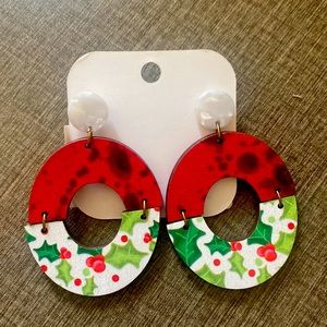 Audra Style Christmas Wooden Earring